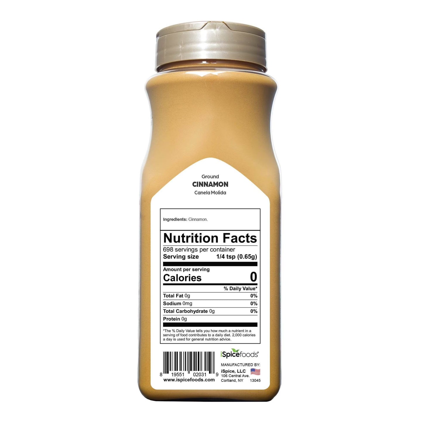 iSpice | Cinnamon Ground | 16 oz | Bulk Size | Rich Aroma