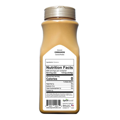 iSpice | Cinnamon Ground | 16 oz | Bulk Size | Rich Aroma