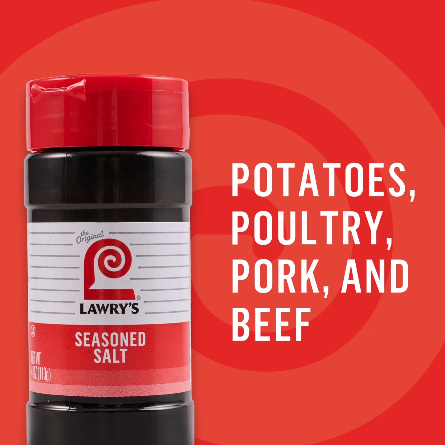 Lawry's Kosher Seasoned Salt, 4.0 oz Bottle