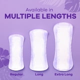 (2 pack) Always Anti-Bunch Xtra Protection Daily Liners, Extra Long, Unscented, 116 CT