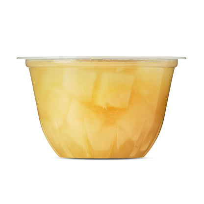 (6 pack) Great Value Diced Pears Fruit Cups in Juice, 4 oz, 4 Count
