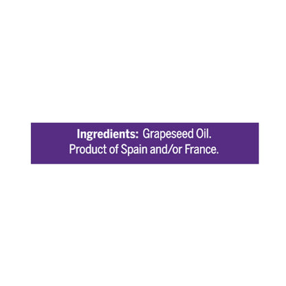 (4 pack) Olivari Grapeseed Oil for Frying and Sauteing, 51 fl oz Plastic Bottle