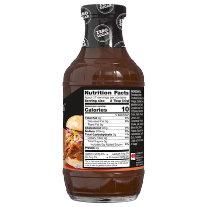 (3 pack) G Hughes Zero Sugar Original BBQ Sauce, 18 oz