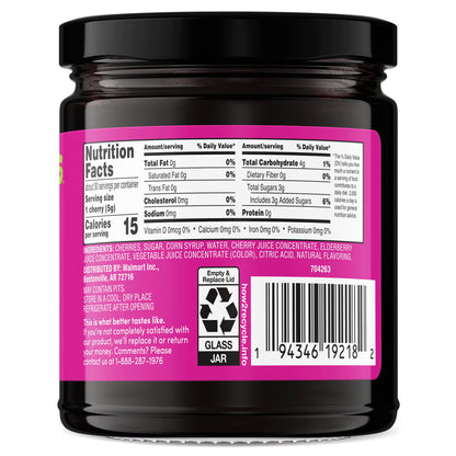 Gourmanity Brandied Cocktail Cherries, French Morello Cherries in Kirsch Brandy, for Cocktails and Desserts Kosher, Product of France 14.1oz