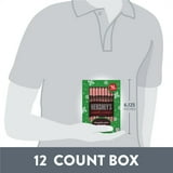 Hershey's Chocolate Mint Flavored Christmas Candy Canes, Box 5.28 oz, 12 Pieces