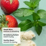 (6 pack) eos 100% Natural & Organic Lip Balm- Strawberry, Mint, Vanilla - 0.14 oz, 3 pack