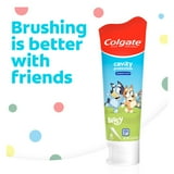 (2 pack) Colgate Bluey Kids Toothpaste with Fluoride, Cavity Protection, Mild Bubble Fruit Flavor, 4.6 oz Tube