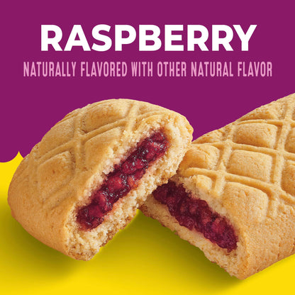 Mott's Soft Baked Apple Filled Bars, Raspberry Flavor Snacks, 5 Count, 6.55 oz