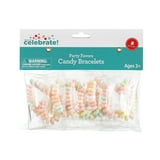 (3 pack) Multi-Color Pastel Candy Bracelet Party Favors, 8 Count, by Way To Celebrate