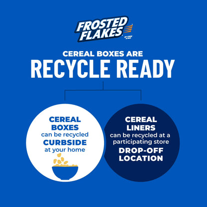 Kellogg's Frosted Flakes Original Breakfast Cereal Mega Size Box, 30.6 oz