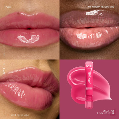 NYX Professional Makeup Jelly Job Lip Gloss, Juicy Jelly 10