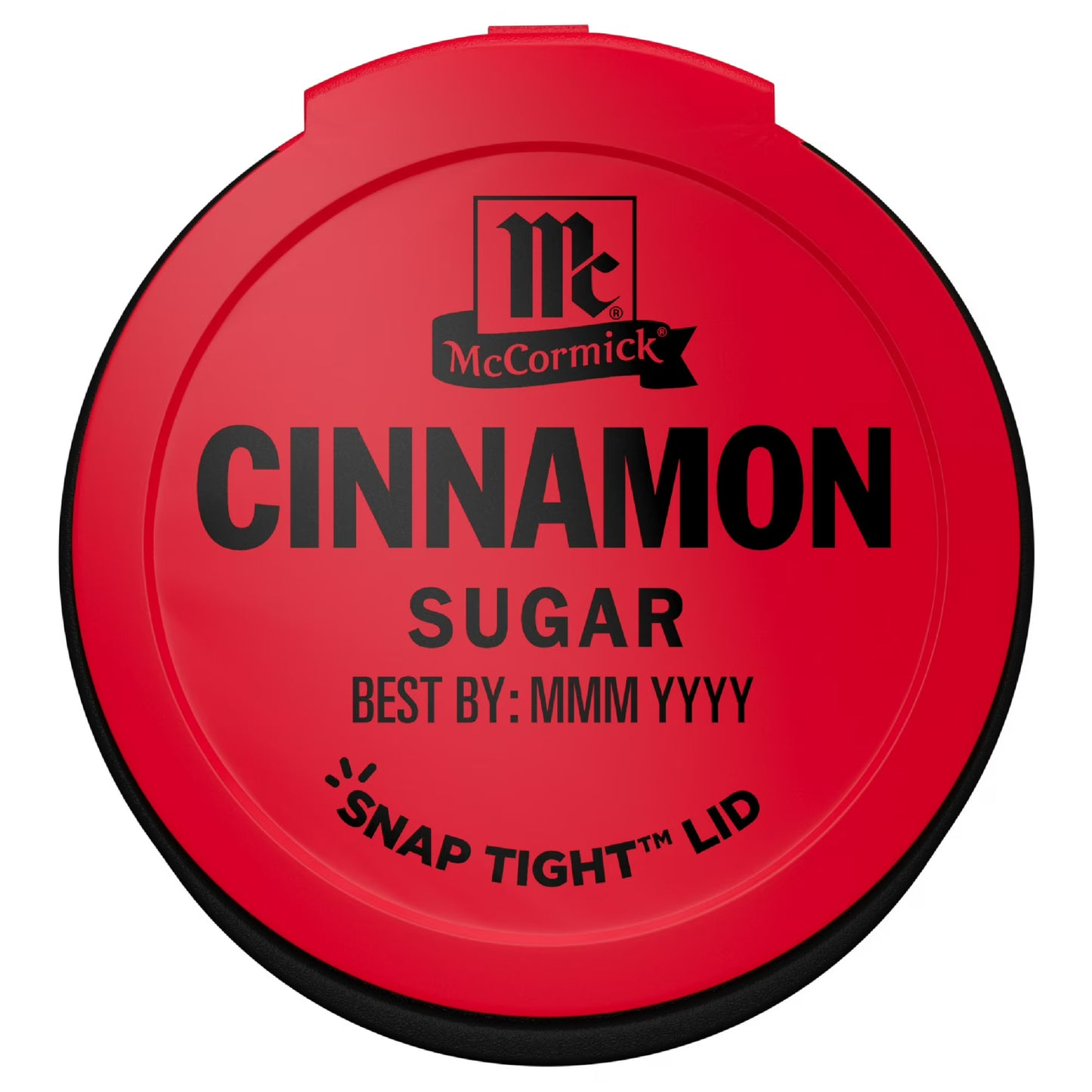 (4 pack) McCormick Non-GMO Kosher Cinnamon Sugar, 3.62 oz Bottle