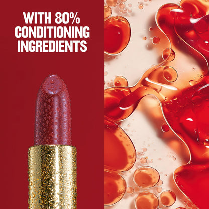 Revlon Super Lustrous Creme Lipstick, Creamy Formula, 810 Uncut Ruby, 0.15 oz