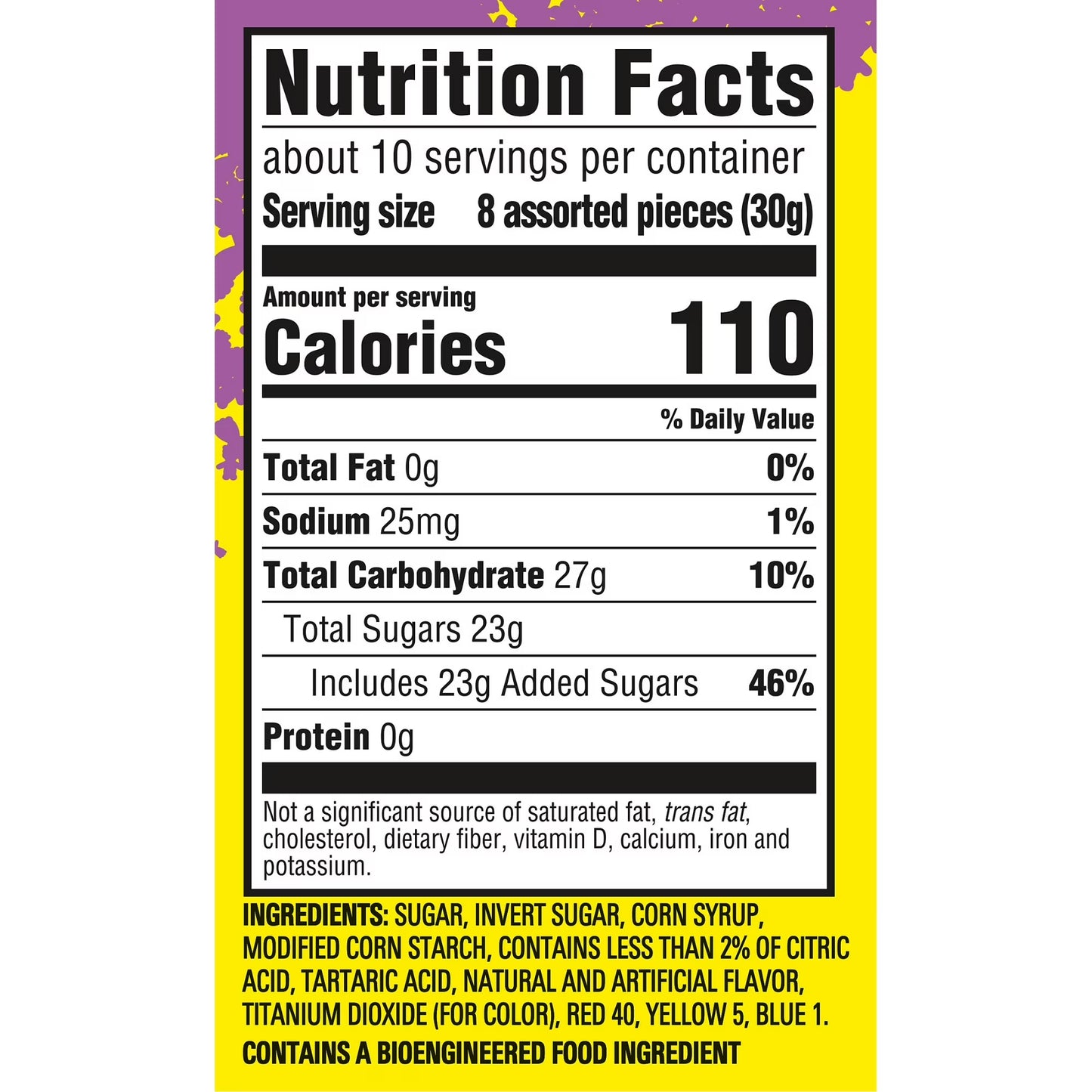 SOUR PATCH KIDS Fruits Mix Soft & Chewy Candy, Share Size, 11.03 oz