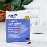 (3 pack) Equate Maximum Strength Urinary Pain Relief Phenazopyridine Tablets, 99.5 mg, 24 Count