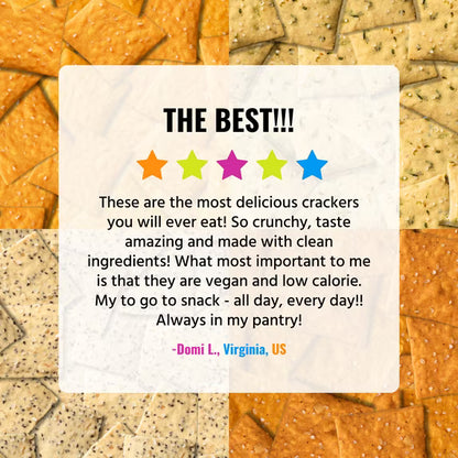 Every Body Eat Snack Thins, Four Flavor Variety Pack, Vegan, Gluten Free and Dairy Free (Pack of 4)
