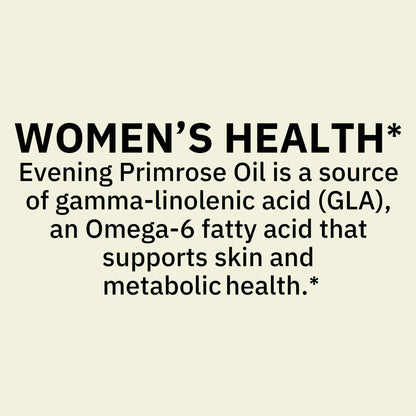 Spring Valley Standardized Evening Primrose Oil Women’s Health Dietary Supplement, 75 Softgels