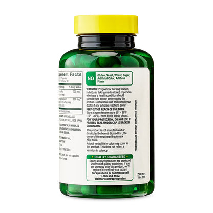 (3 pack) Spring Valley Extra Strength Ashwagandha Dietary Supplement, 1300 mg, 60 Vegetarian Capsules