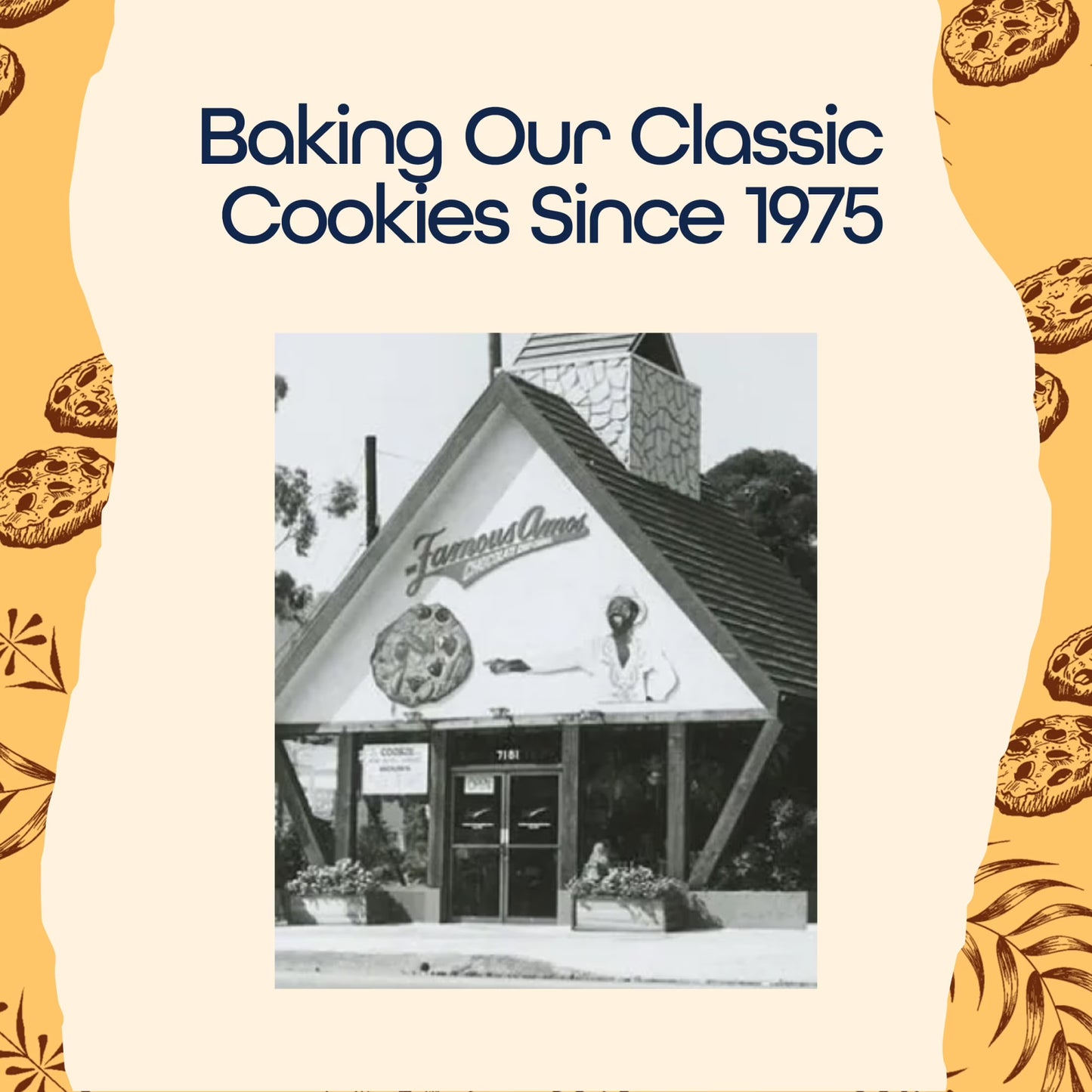 Famous Amos Classic Chocolate Chip Cookies, Bite-size cookies, Sweet Treats, 30 Pack Box, 1 oz Bag