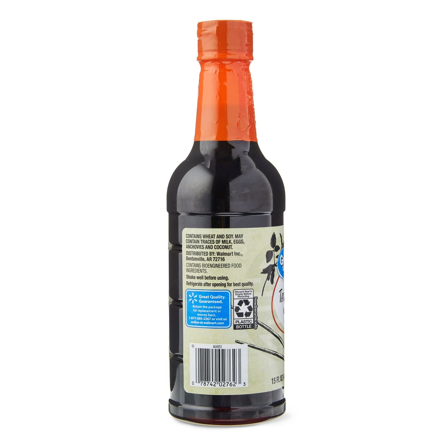 (3 pack) Great Value Teriyaki Sauce, 15 fl oz, 1 Count