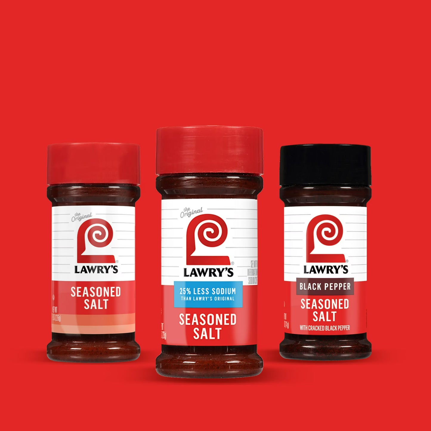 Lawry's Kosher 25% Less Sodium Seasoned Salt, 8.0 oz Bottle