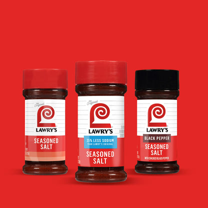 Lawry's Kosher 25% Less Sodium Seasoned Salt, 8.0 oz Bottle