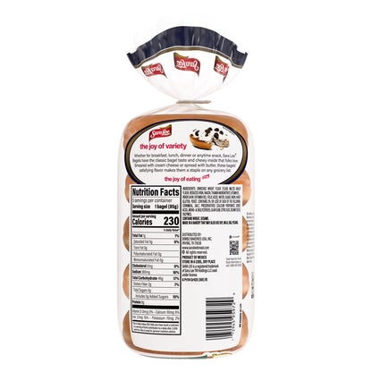 Sara Lee Deluxe Onion Bagels, 5 count, Kosher Savory Bagels, 15 oz Bag