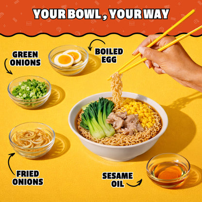 Maruchan Ramen Noodle Soup, Pork Flavor Instant Noodles, 3 oz