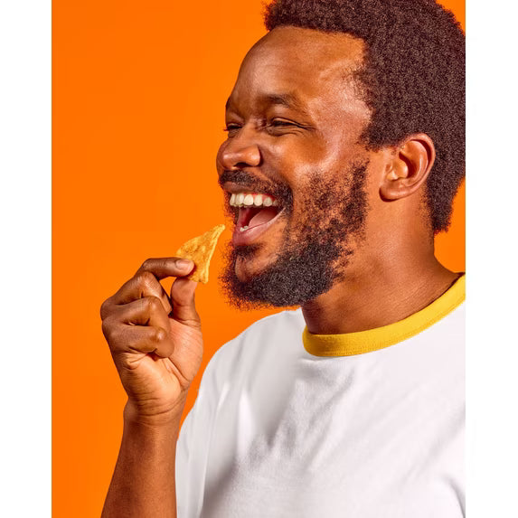 HIPPEAS Chickpea Tortilla Chips, Nacho Vibes, Gluten Free, 3g Protein, 1 oz, 21 Pack