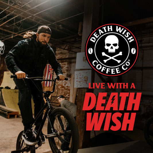 Death Wish Coffee, Organic and Fair Trade, Dark Roast, Ground Coffee, 16oz