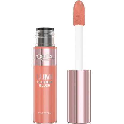 L'Oreal Paris Lumi Le Liquid Blush, Bold Highly Pigmented Blush, Dewy Worth It, 0.33 fl oz