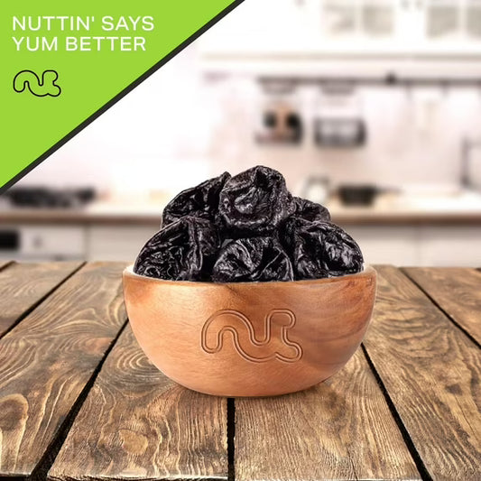 Nut Cravings Dried Prunes Pitted Unsweetened, Dry Plums No Sugar Added 8oz