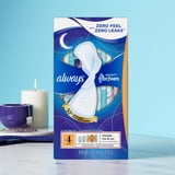 Always Infinity Feminine Pads, Size 5, Extra Heavy Overnight, Wings, Unscented, 22 count