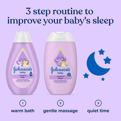Johnson's Baby Bedtime Lotion, NaturalCalm Aromas, 13.6 fl. oz