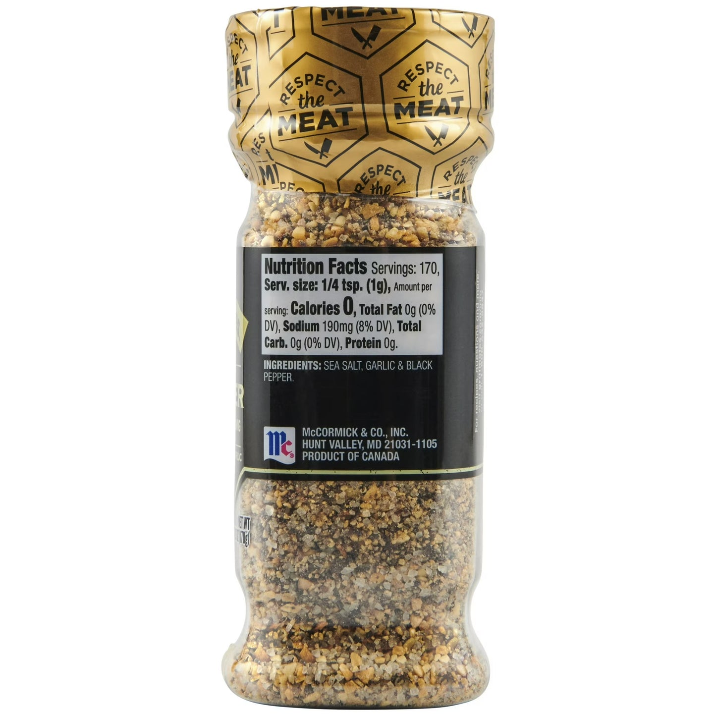 McCormick GRILL MATES Gluten Free Butcher All Purpose Seasoning, 6.03 oz Bottle