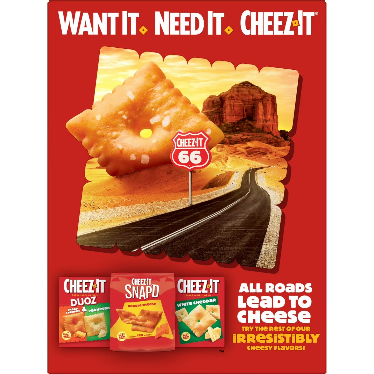 Cheez-It Grooves Sharp White Cheddar Crunchy Cheese Crackers, Snack Crackers, 9 oz
