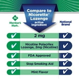 Member's Mark Nicotine Lozenge 2mg, Mint Flavor (27 ct., 8pk.)