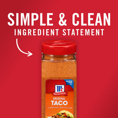 McCormick Culinary Kosher Taco Seasoning, 24.0 oz Bottle