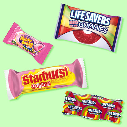 Skittles, Starburst, Life Savers & Hubba Bubba Easter Basket Skittles, Starburst, Life Savers & Hubba Bubba Easter Basket Stuffers - 140 Ct BagStuffers - 140 Ct Bag