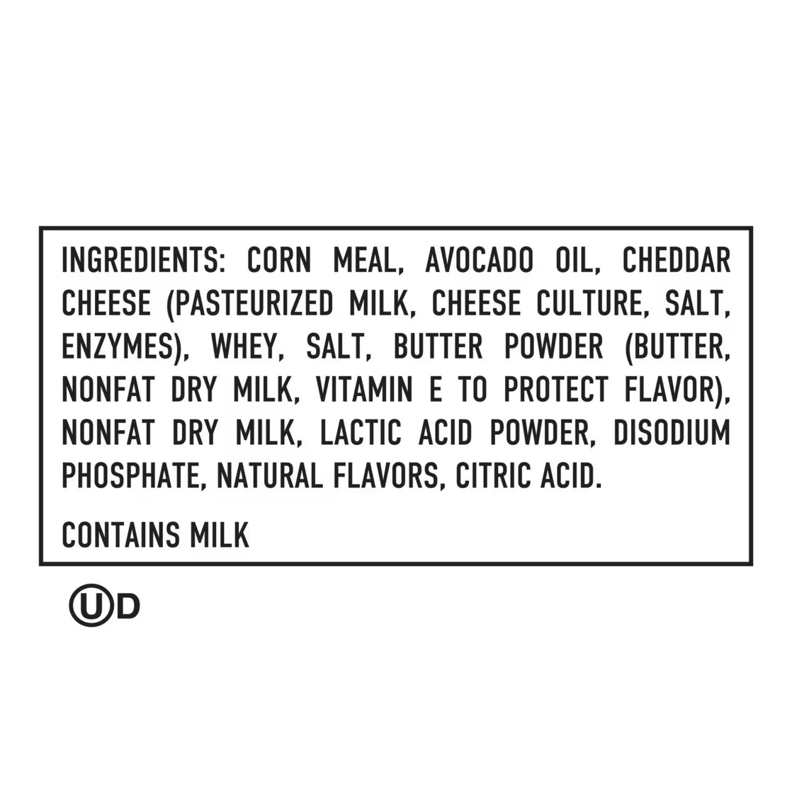 (2 pack) Boulder Canyon Avocado Oil Aged White Cheddar Canyon Poppers, 5.25 oz Bag
