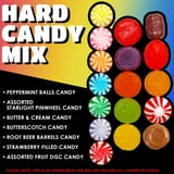 Lalees Hard Candy Mix, 3 lb Bulk Individually Wrapped Assorted Classic Hard Candy Variety Pack for Candy Bowls, Offices, Parties & Events