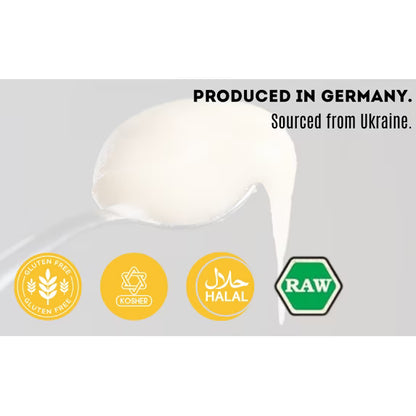 Ika's Garden Raw Buckwheat Creamy Honey, 17.6 oz