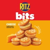 (4 pack) RITZ Bits Cheese Sandwich Crackers, Snacks for Kids and Adults, Lunch Snacks, 8.8 oz