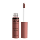 (2 pack) NYX Professional Makeup Butter Gloss, Non-Sticky Lip Gloss, Spiked Toffee, 0.27 Oz