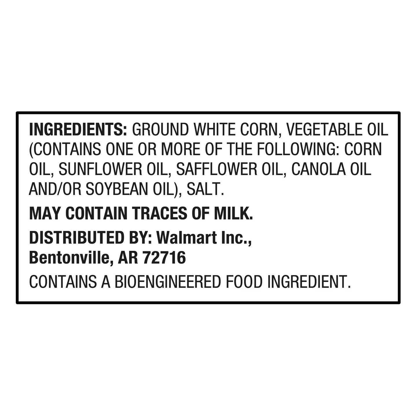Great Value Thin and Crispy Cantina Style Tortilla Chips, 13 oz