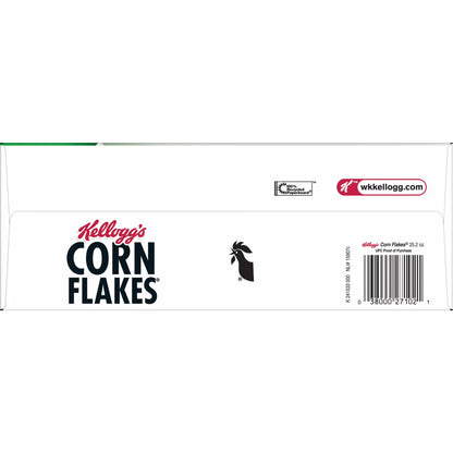 Kellogg's Corn Flakes Original Breakfast Cereal Mega Size Box, 25.2 oz