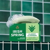 Irish Spring Aloe Mist Deodorant Bar Soap for Men, 12 Hour Fresh Deodorant Soap, 3.7 oz Bar (8 Pack)