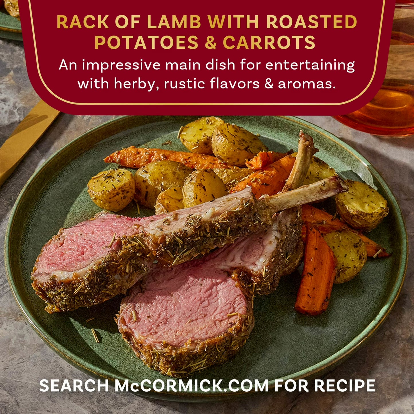 McCormick Gourmet Organic Crushed Rosemary, 1.0 oz Bottle