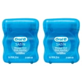 Oral‑B Floss, Complete Satin Mint Dental Floss, 2 Pack