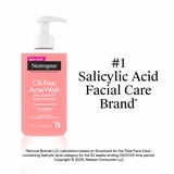 Neutrogena Oil-Free Pink Grapefruit Acne Face Wash, Salicylic Acid Facial Cleanser, 9.1 fl oz